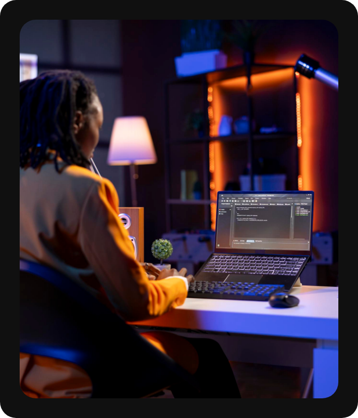 Business owner working with Tsara payment tools